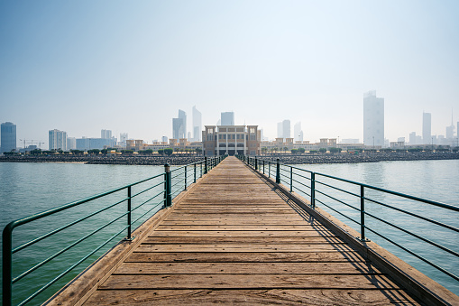 Souq Sharq in Kuwait City In Kuwait.