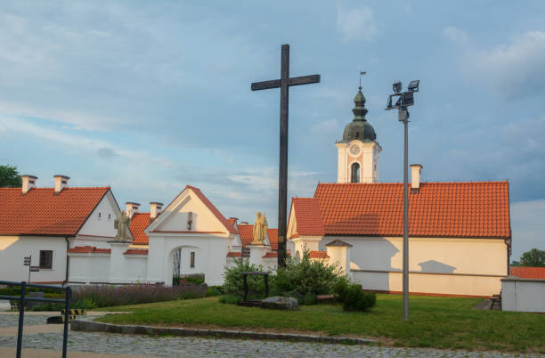 Camaldolese monastery stock photo