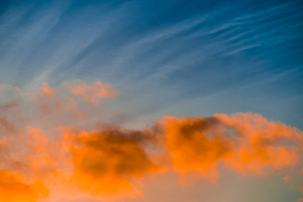 Pastel Sky: Dreamy Sunset Clouds for Nature Backgrounds