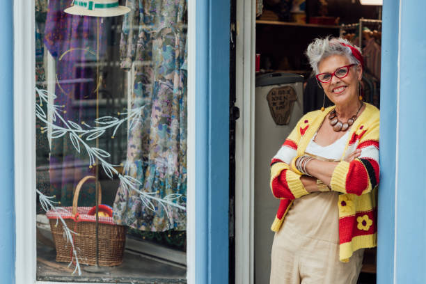 istock Running a Vintage Clothing Store 2045272616