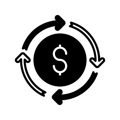 Money Back icon in vector. Logotype