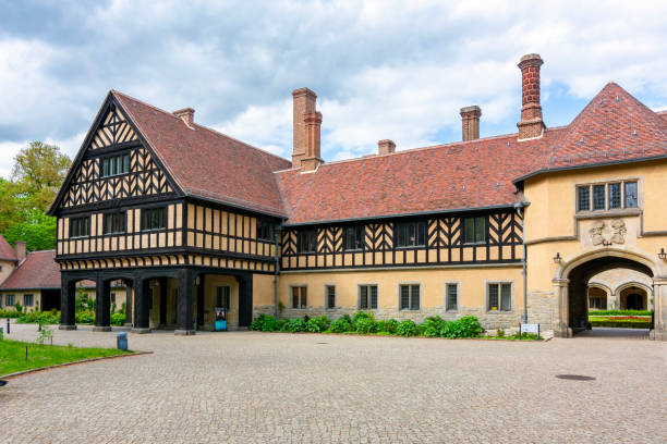 Potsdam, Germany - May 2019: Cecilienhof Palace in New (Neuer) park