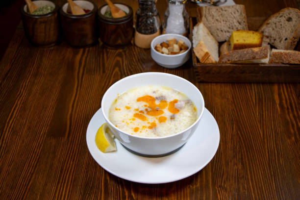 istock Tukish Tripe Soup / Traditional Iskembe Corbasi. 2045392125