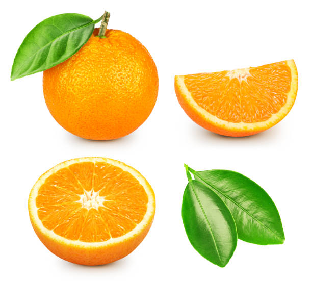 istock Set of isolated orange 2045470812