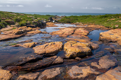 The Wild Coast, known also as the Transkei, is a 250 Kilometre long stretch of rugged and unspoiled Coastline that stretches North of East London along sweeping Bays, footprint-free Beaches, lazy Lagoons in South Africa