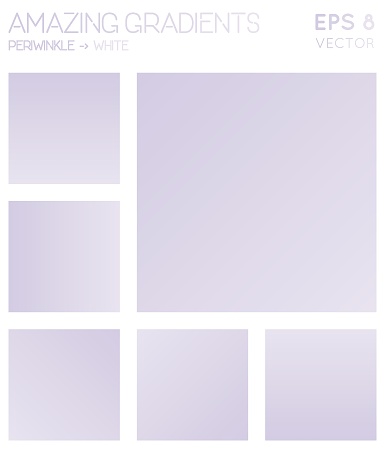 Colorful gradients in periwinkle, white color tones. Adorable gradient background, divine vector illustration.