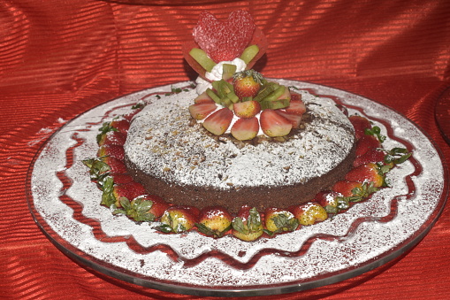 Pakistani Sweets. Variety of cakes, party, birthday and festive concepts.
