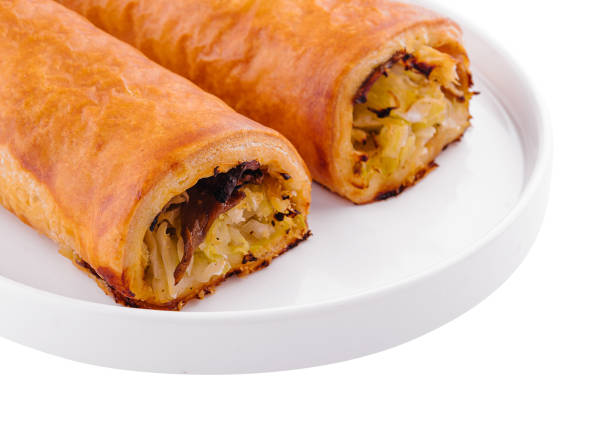 istock Moldavian pies or placinta with cabbage 2045672778