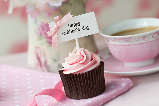 Cupcake gift for mother's day afternoon tea