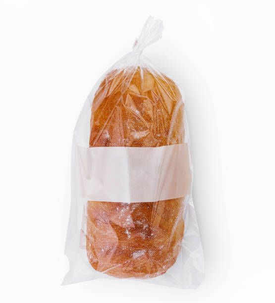 istock Bread in Cellophane Bag on White Background 2045751169