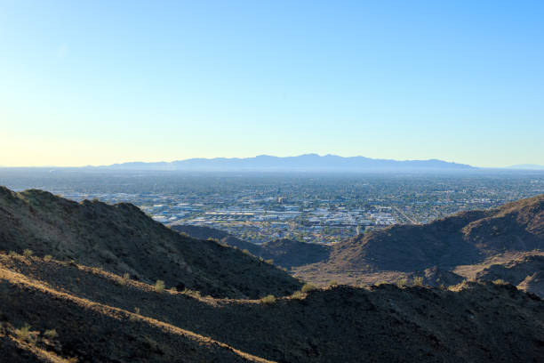 istock Late Afternoon Sunlight over Glendale, Peoria and Phoenix West Side, AZ 2045757100