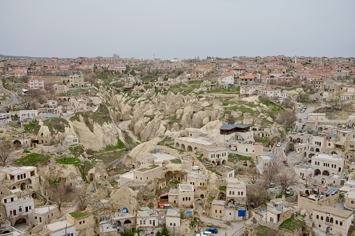 Aerial view on medina of city Fes, Morocco