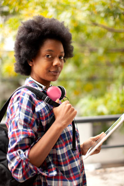 istock Happy woman with outdoors 2045829144