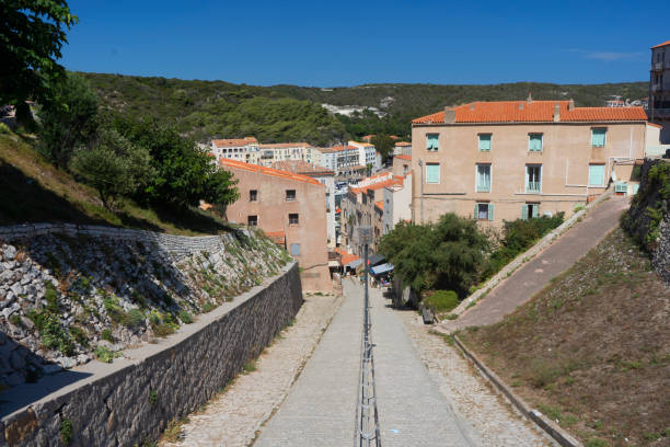 view of the old town bonifacio