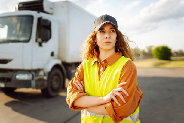 istock Truck driver occupation. 2045850780