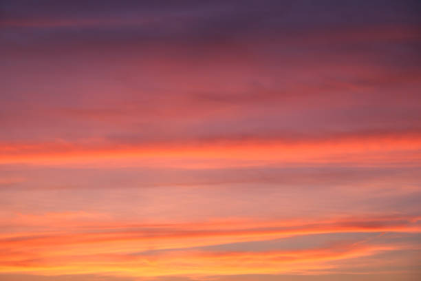 istock Bright sunset sky, full frame. The sky as a background. Colorful Sunset Sky 2045945529