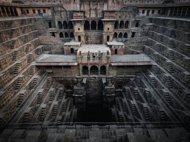 istock Historic Landmark Chand Baori Stepwell in Rajasthan, India 2046023308