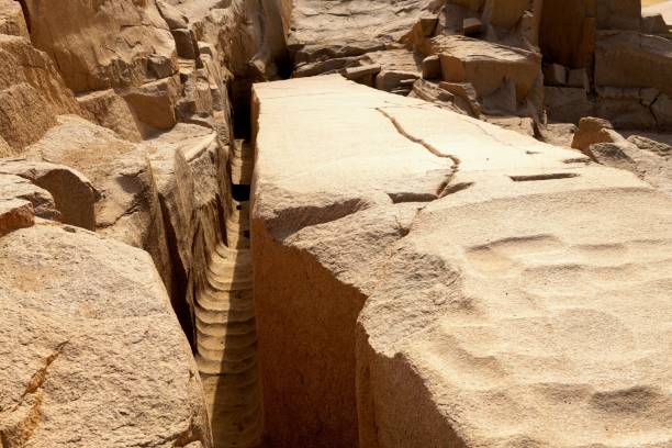 istock Unfinished obelisk in Aswan, Egypt 2046044238