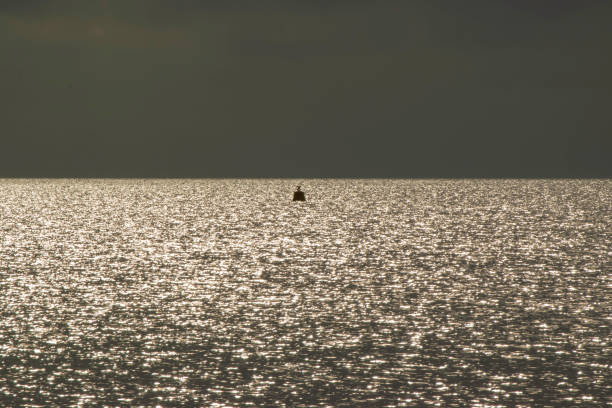 The sea panaroma from beach in Bodrum
