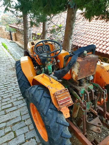 1976 Model Antique Tractor Still in Usable Condition
