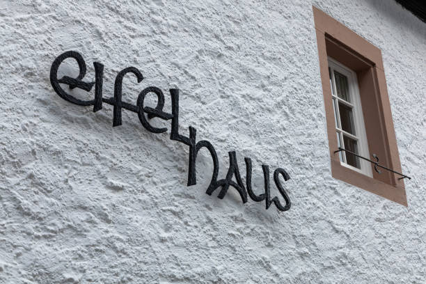 istock Eifel haus letters in Kronenburg Germany 2046235858