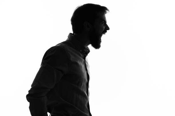 istock emotional man silhouette shadow profile cropped view 2046243378