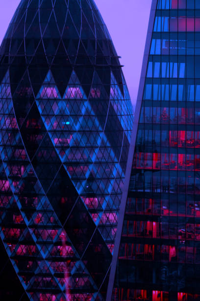 London - England - 12th Dec. 2023. 30 St Mary Axe (The Gherkin previously known as diseño de norman foster, torre 30 st mary axe (the gherkin); finanzas globales, negocios globales, comercio, economía, sector bancario, landmark, la ciudad de londres, la milla cuadrada, la metrópolis del gran londres, inglaterra, el reino unido de gran
