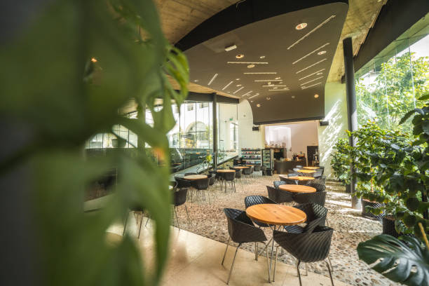 istock Popular Cafe With Designer Furniture 2046649498