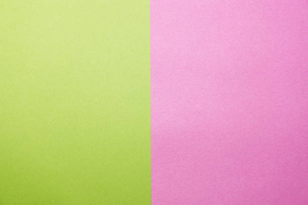 istock Green and pink paper background. 2046674230