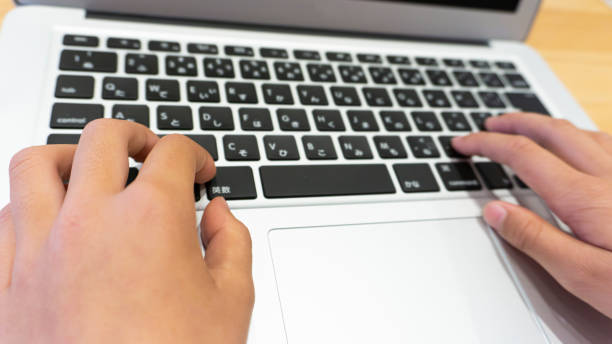 istock Hitting the keyboard of a laptop 2046873455