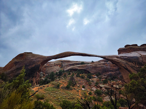 Landscape Arch At Arches National Park