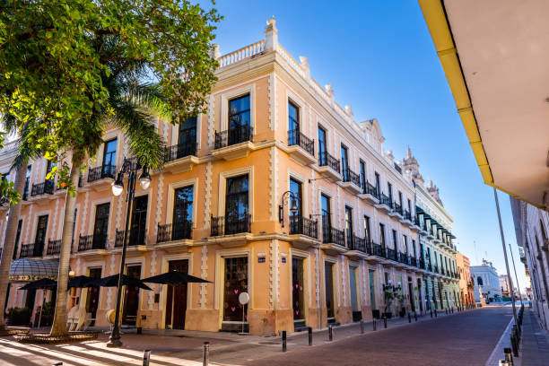 istock View of the Merida streets in Yucatan Mexico 2046873932