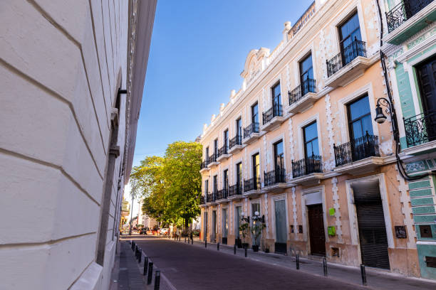 istock View of the Merida streets in Yucatan Mexico 2046873962