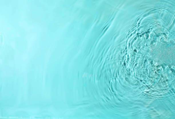 texture of splashing water on pastel background