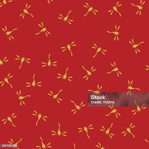 Dragonfly Background Pattern Dragonfly Pattern Material Background Material Stock Illustration ...