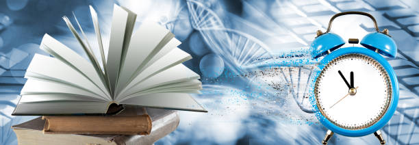 An open book symbolizing the source of knowledge. A book lying on a stack of books.