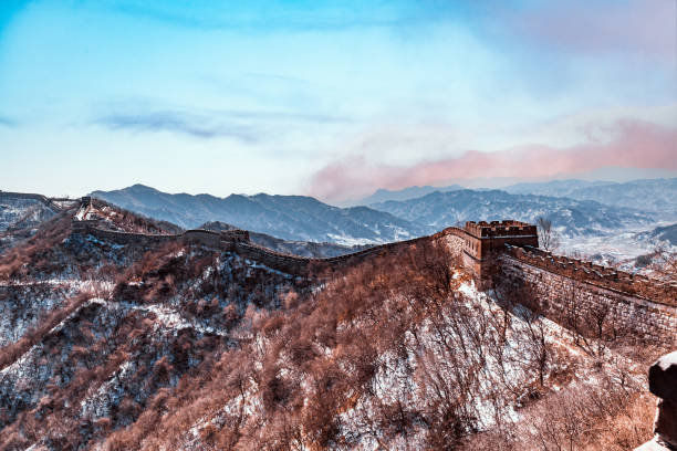 istock The Great Wall of China in winter 2047399791