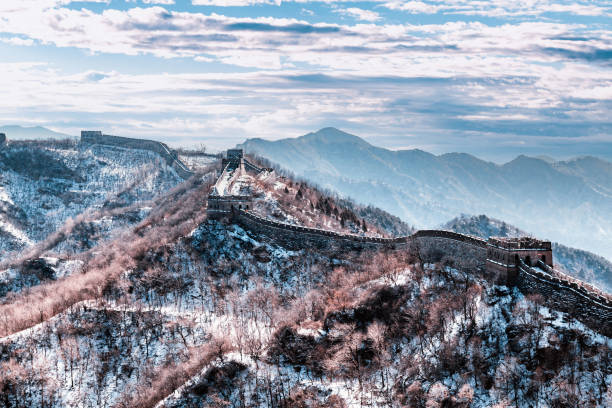 istock The Great Wall of China in winter 2047399811