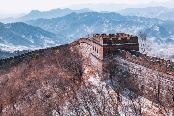 istock The Great Wall of China in winter 2047400889