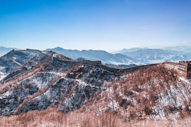 istock The Great Wall of China in winter 2047401438