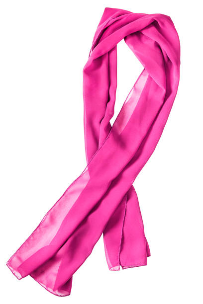 istock Pink scarf isolated 2047449008