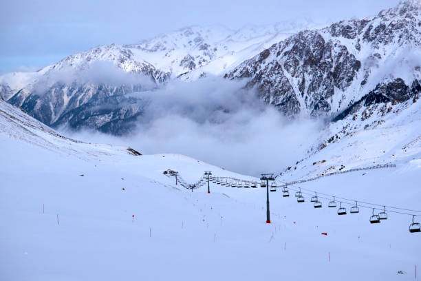 istock Landscape in Trans-Ili Alatau on a winter day. 2047454716