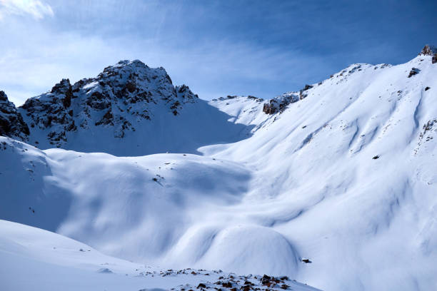 istock Landscape in Trans-Ili Alatau on a winter day. 2047455758