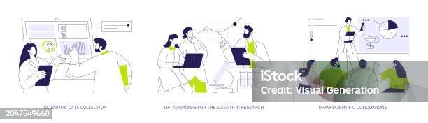 Research Lab Abstract Pattern Laboratory Experiment Abstract Concept Vector Illustrations Stock ...