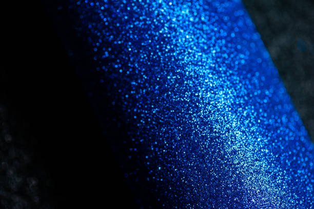 istock Textured surface of painted metal with powder coating. Fine texture metal surface sparkle glitter. Car painting 2047647149