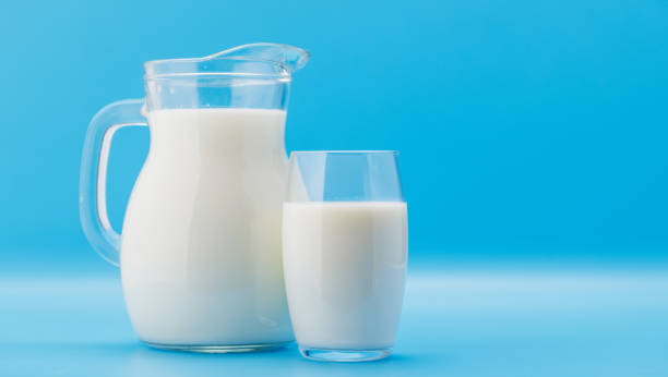 istock Fresh Milk in Pitcher and Glass 2047663235