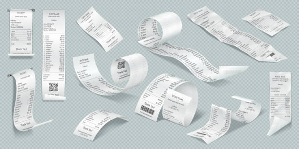 Receipt Paper Texture Ruffled 200+ Receipt Paper Texture Stock Illustrations, Royalty-Free Vector ...
