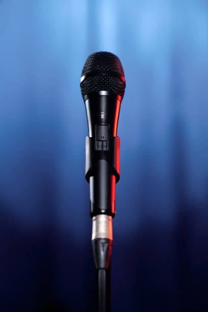 istock Sound amplifying equipment on stage 2047765081