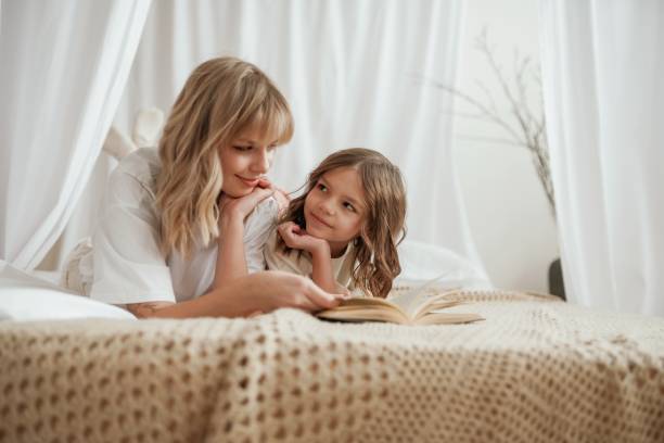 istock Mother with daughter are at home together 2047776865