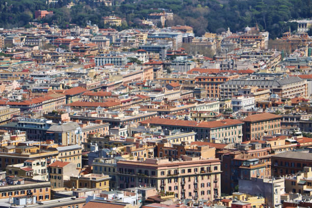 Ragusa Ibla, Sicily: Cityscape panorama, with dramatic clouds background. Ragusa Ibla is a UNESCO World Heritage Site.